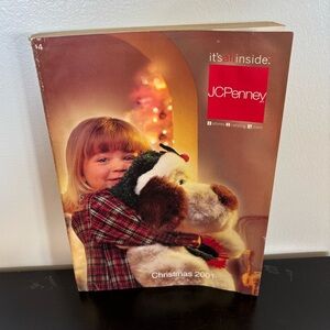 2001 JCPenney Christmas Holiday Catalog Wish Book Nostalgic Sentimental Memories